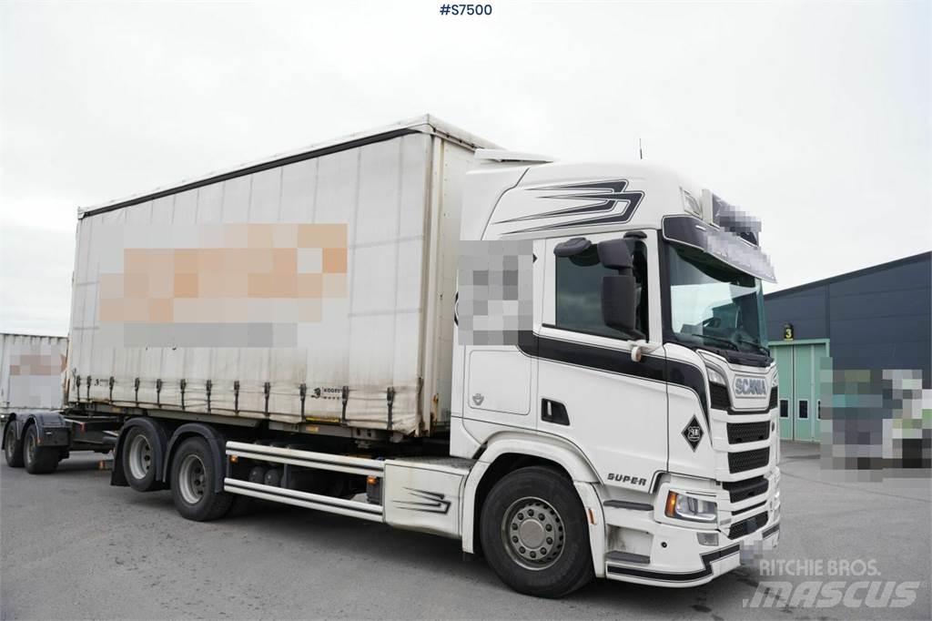 Scania R580 Box body trucks