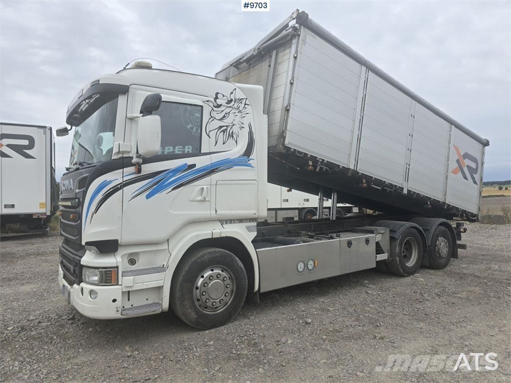 Scania R580 Tipper trucks