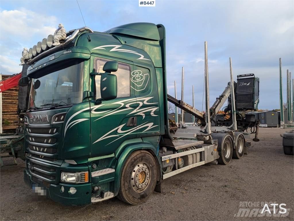 Scania R580LB 6X4 HNB Timber trucks