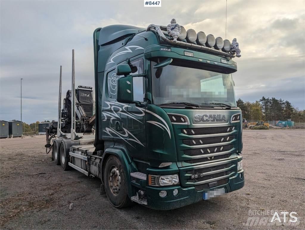 Scania R580LB 6X4 HNB Timber trucks