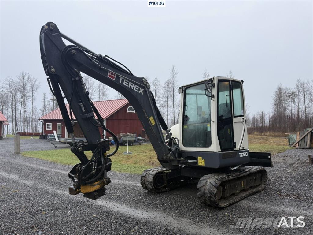 Terex TC50 Crawler excavators