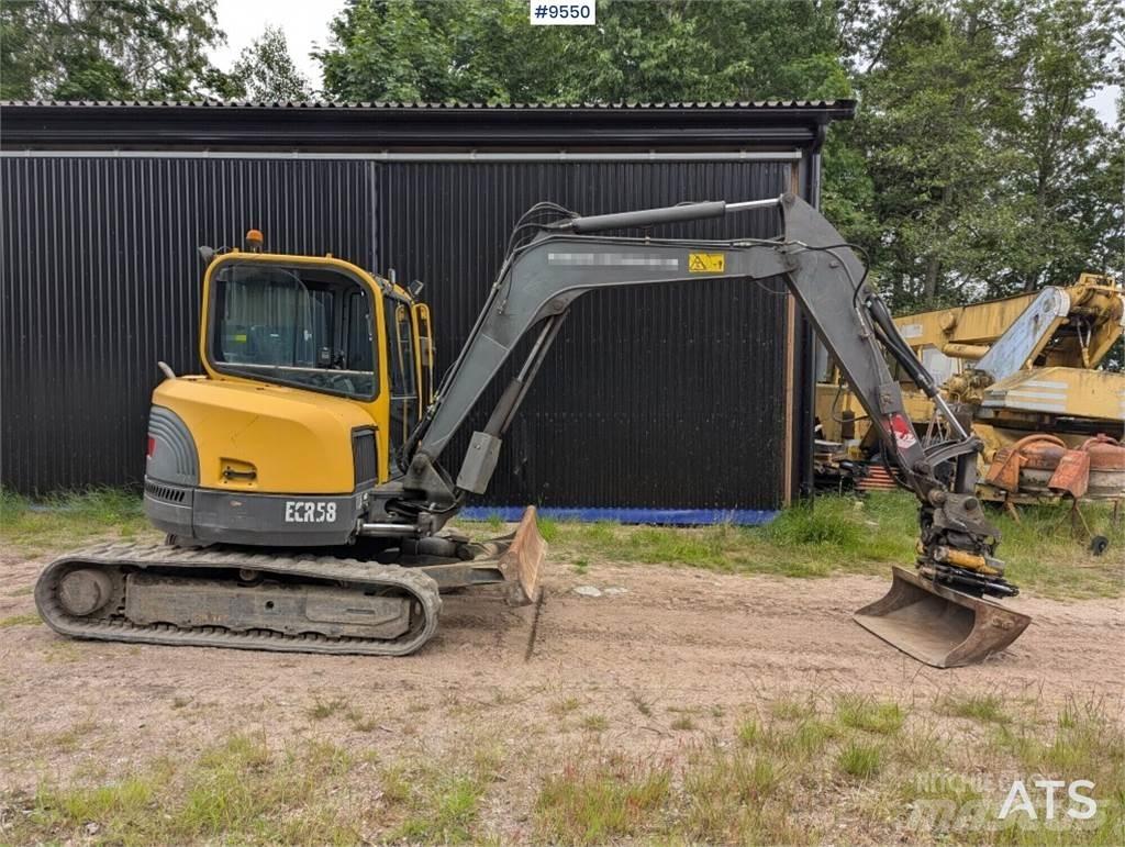 Volvo ECR58 Mini excavators < 7t (Mini diggers)