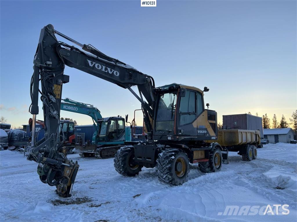 Volvo EWR150E Wheeled excavators