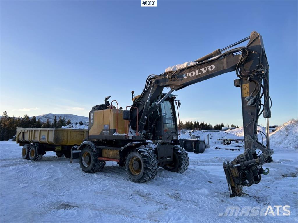 Volvo EWR150E Wheeled excavators