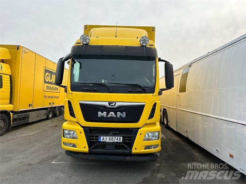 MAN TGS Box body trucks