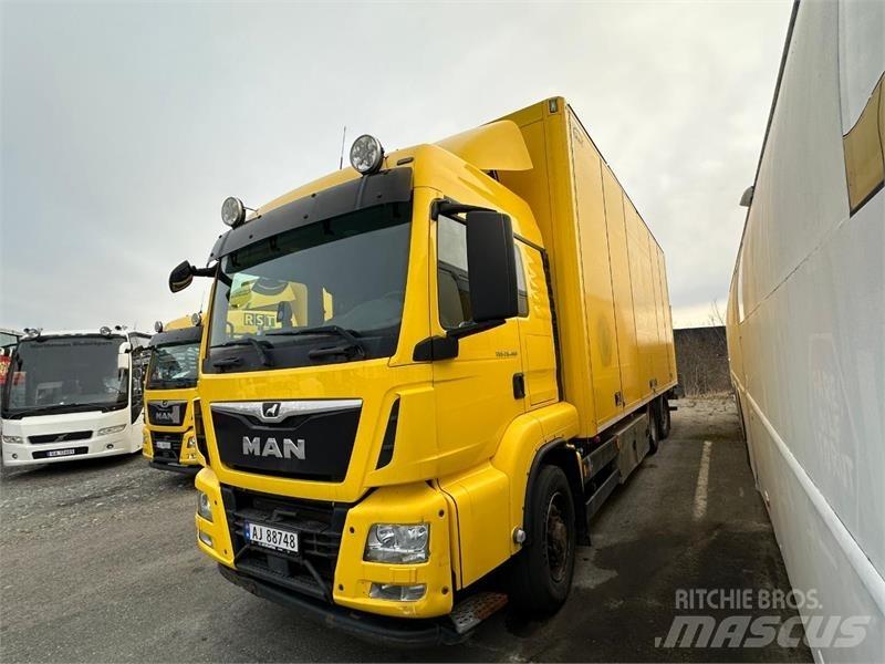 MAN TGS Box body trucks