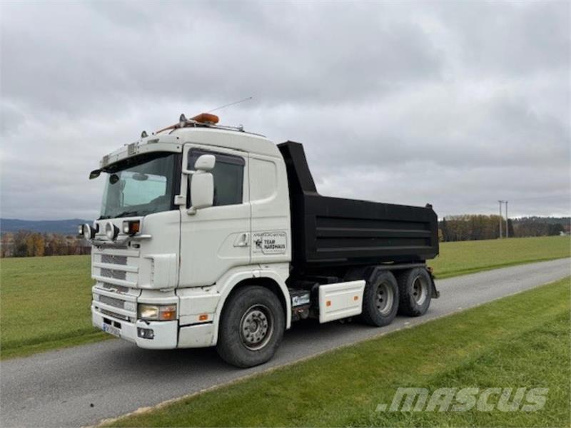 Scania 144G Tipper trucks