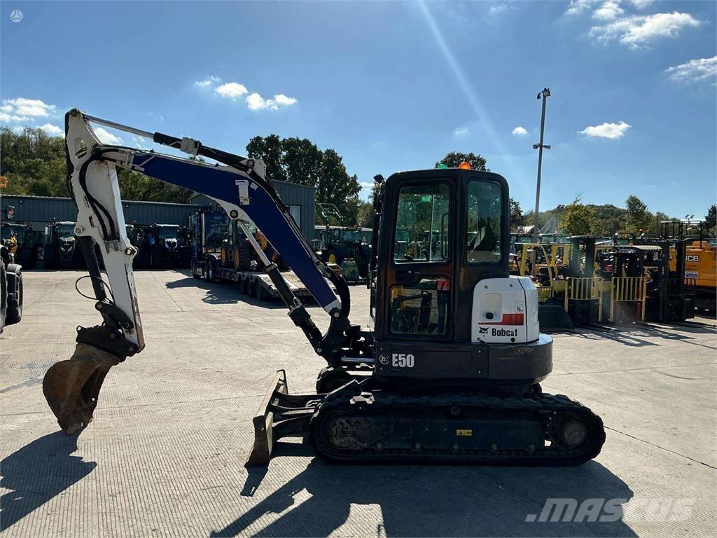 Bobcat E50 Crawler excavators