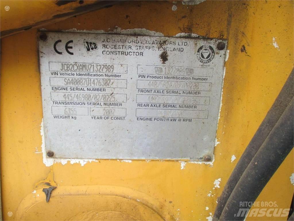  JSB 2CX Wheel loaders