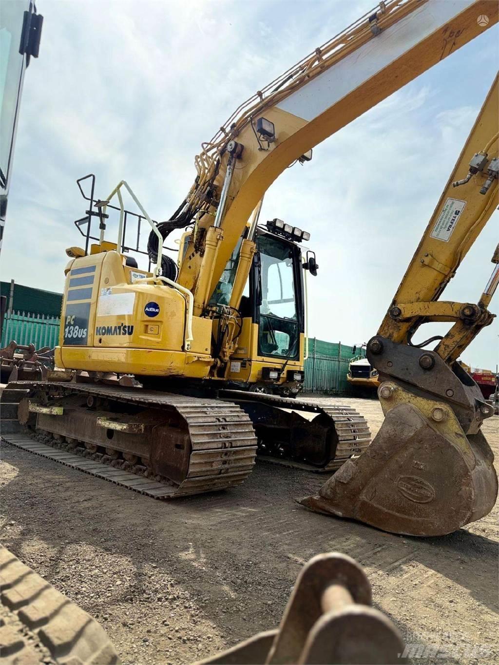 Komatsu PC138US Crawler excavators