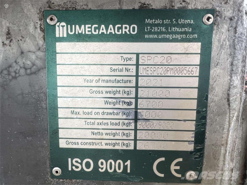 Umega SPC 20 Other trailers