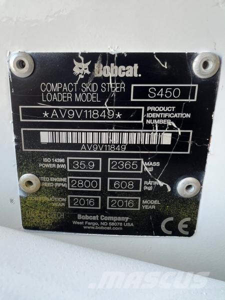 Bobcat S 450 Mini loaders
