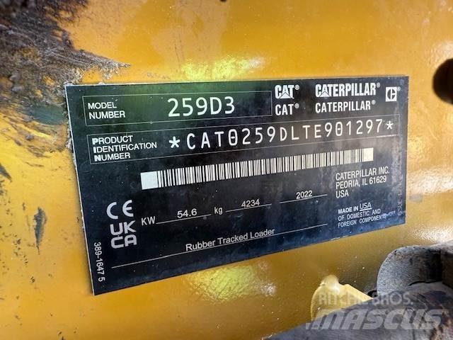 CAT 259D3 Skid steer loaders
