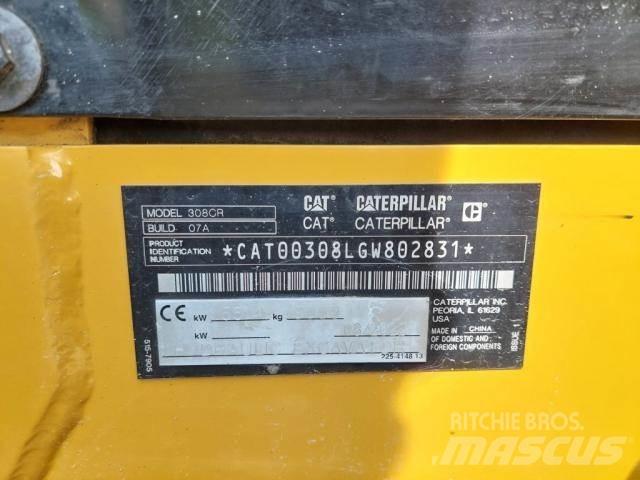 CAT 308 Mini excavators < 7t (Mini diggers)