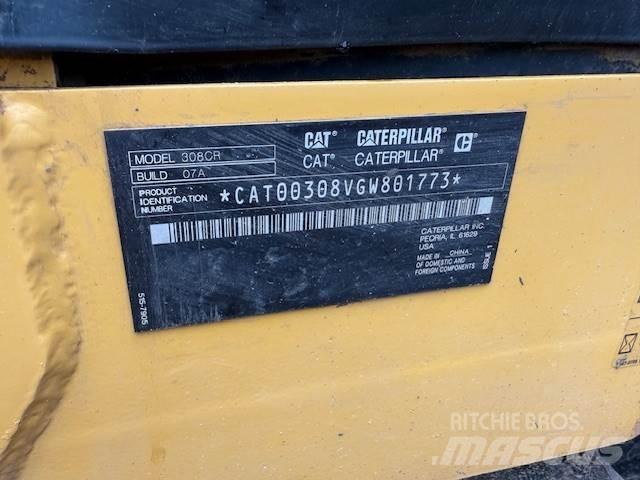 CAT 308 Mini excavators < 7t (Mini diggers)