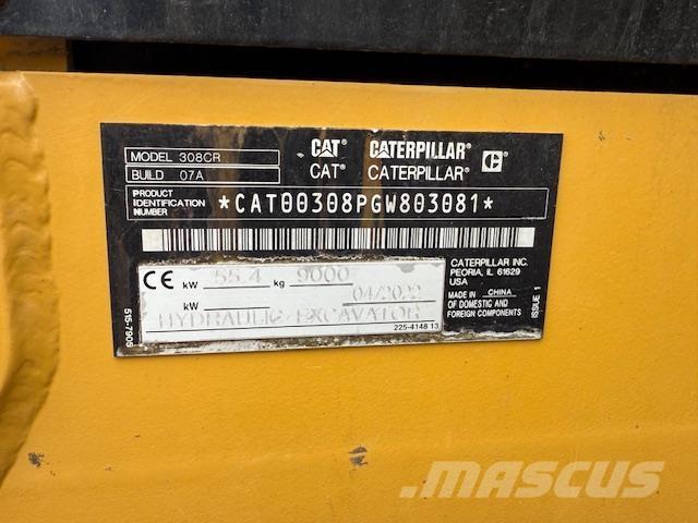 CAT 308-07 Mini excavators < 7t (Mini diggers)