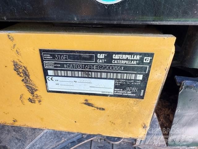 CAT 316F Crawler excavators