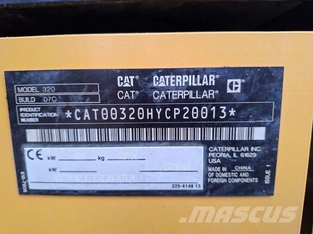 CAT 320-07 Crawler excavators