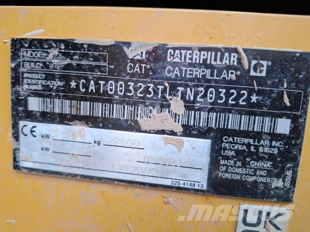 CAT 323 Crawler excavators