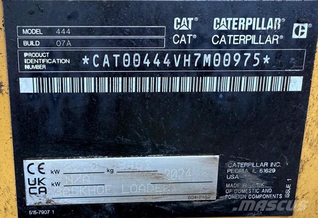 CAT 444 Backhoe loaders