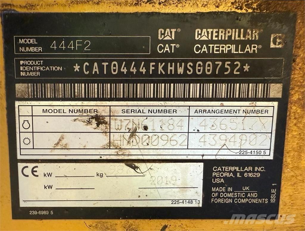 CAT 444F2 Backhoe loaders