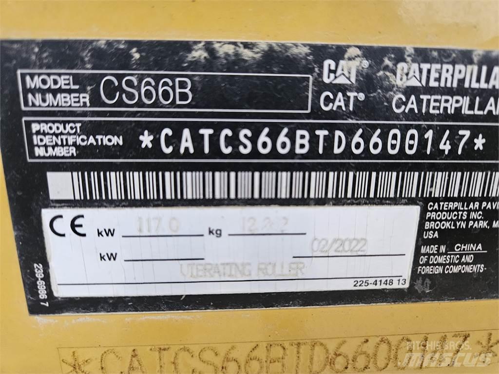 CAT CS66B Single drum rollers