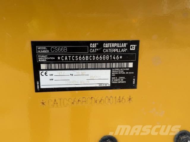 CAT CS66B Single drum rollers
