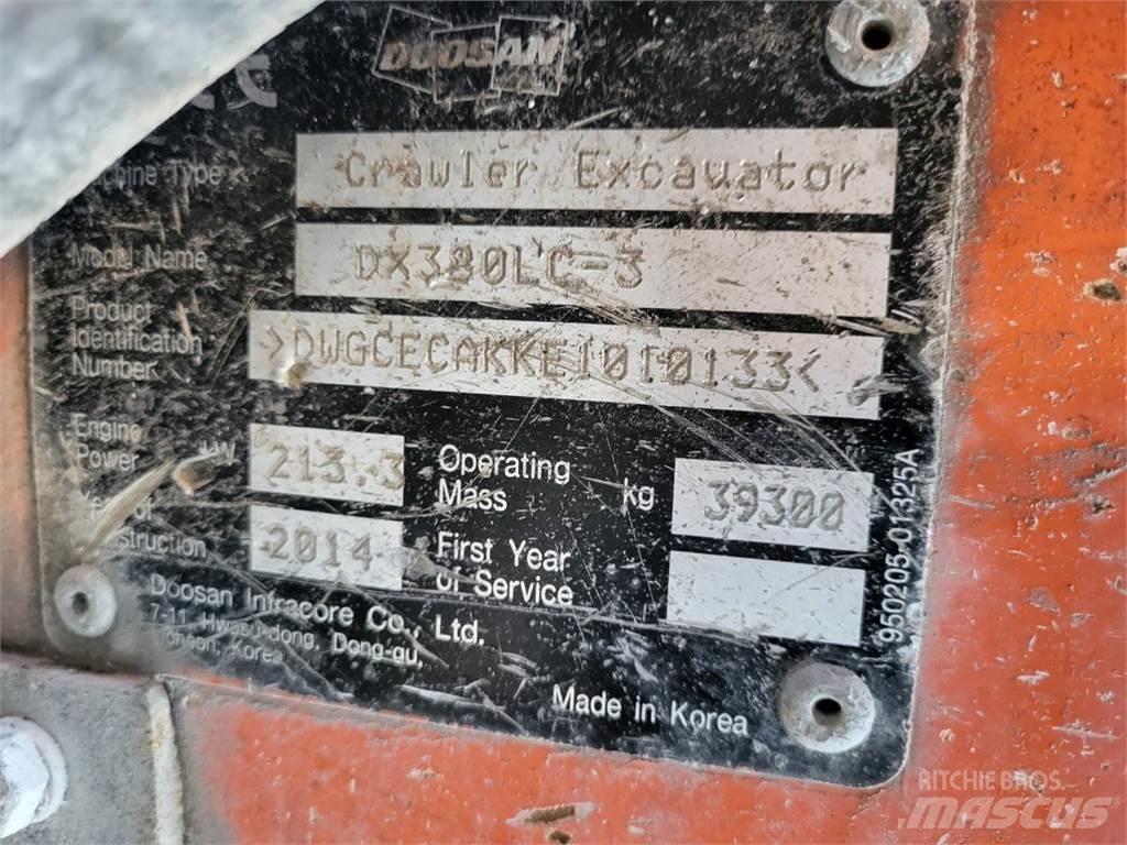 Doosan DX380LC-3 Crawler excavators
