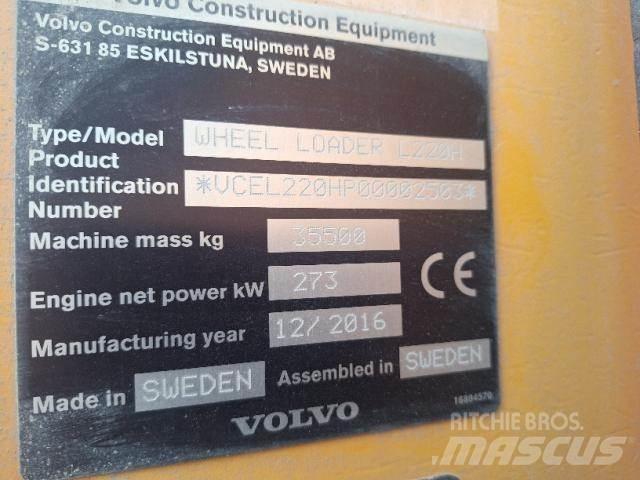 Volvo L220H Wheel loaders