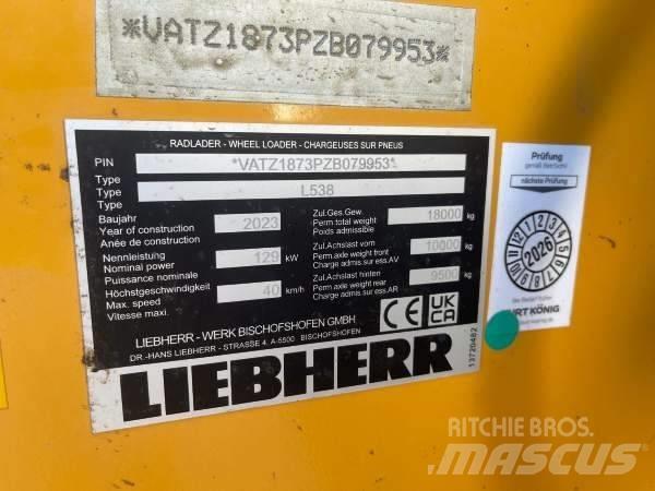 Liebherr L 538 V Wheel loaders