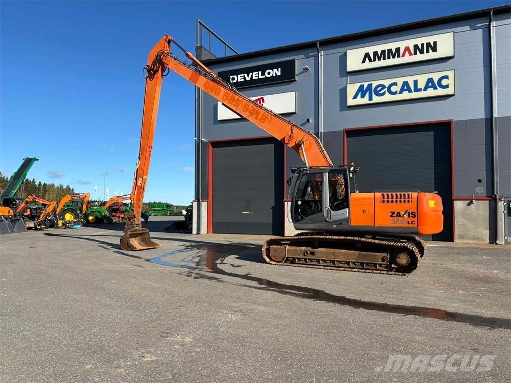 Hitachi ZX210LC-3 Long reach excavators