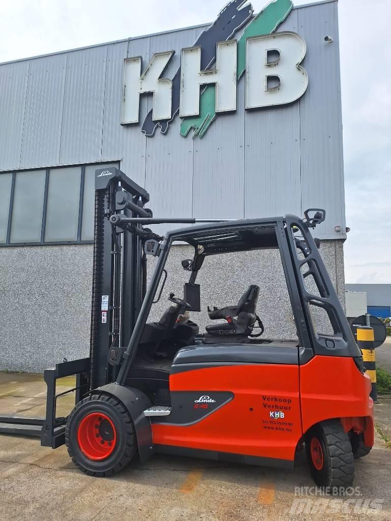 Linde E 45 Electric forklift trucks