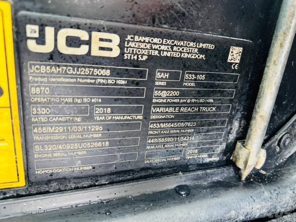 JCB 533-105 Telescopic handlers