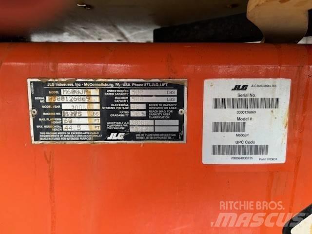 JLG M 600 JP Articulated boom lifts
