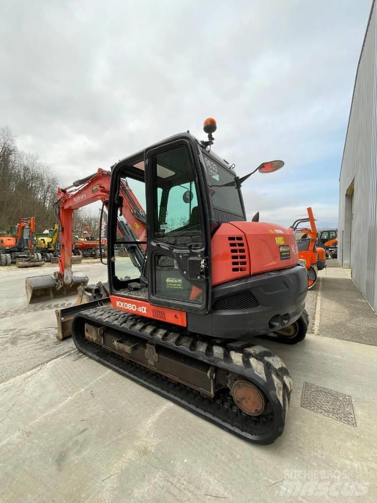 Kubota KX 080-4 Midi excavators  7t - 12t