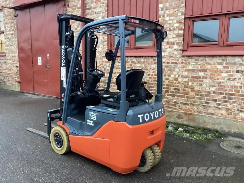 Toyota 8FBE15T Electric forklift trucks