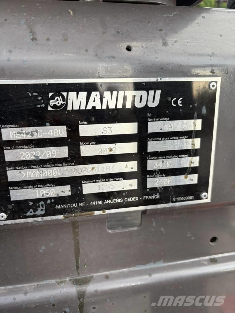 Manitou ME425 Electric forklift trucks