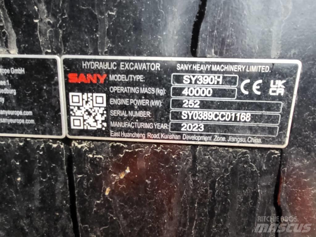 Sany SY390H Crawler excavators