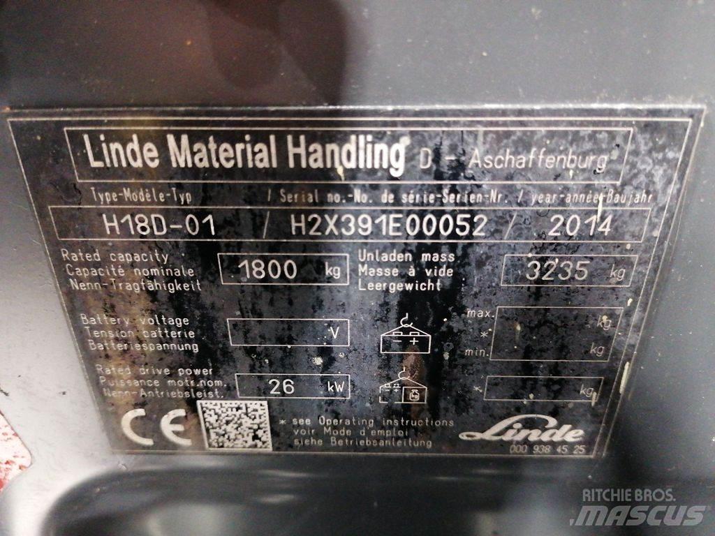 Linde H18D-01 Diesel trucks