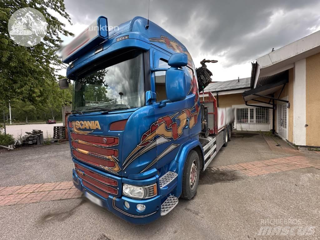 Scania G 490 Crane trucks