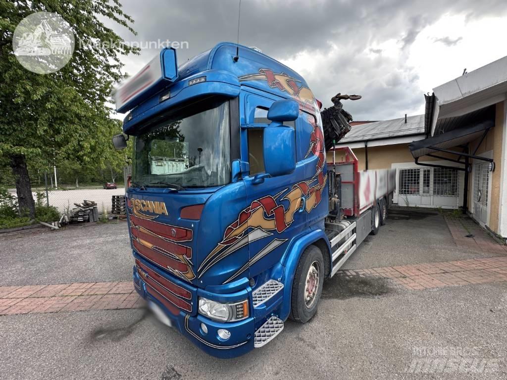 Scania G 490 Crane trucks