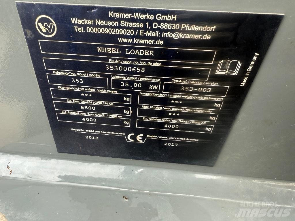 Kramer 5075 Wheel loaders
