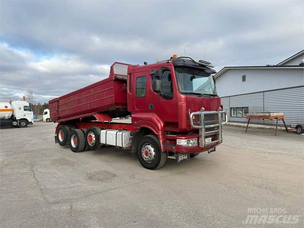 Sisu R500 E12M-8X4 Tipper trucks