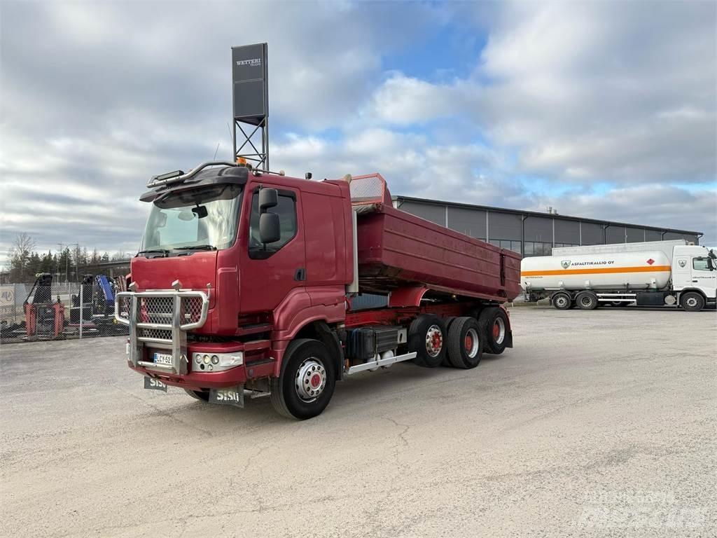 Sisu R500 E12M-8X4 Tipper trucks