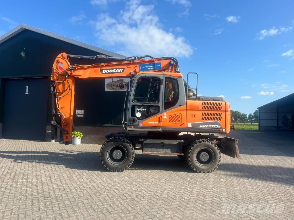 Doosan DX 170 W-5 Wheeled excavators