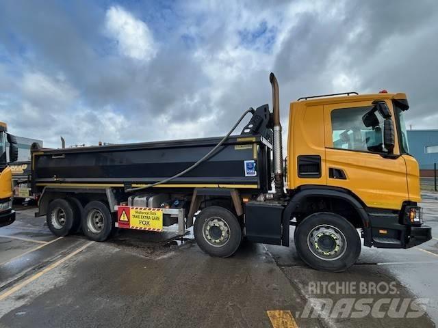 Scania P410 XT Tipper trucks