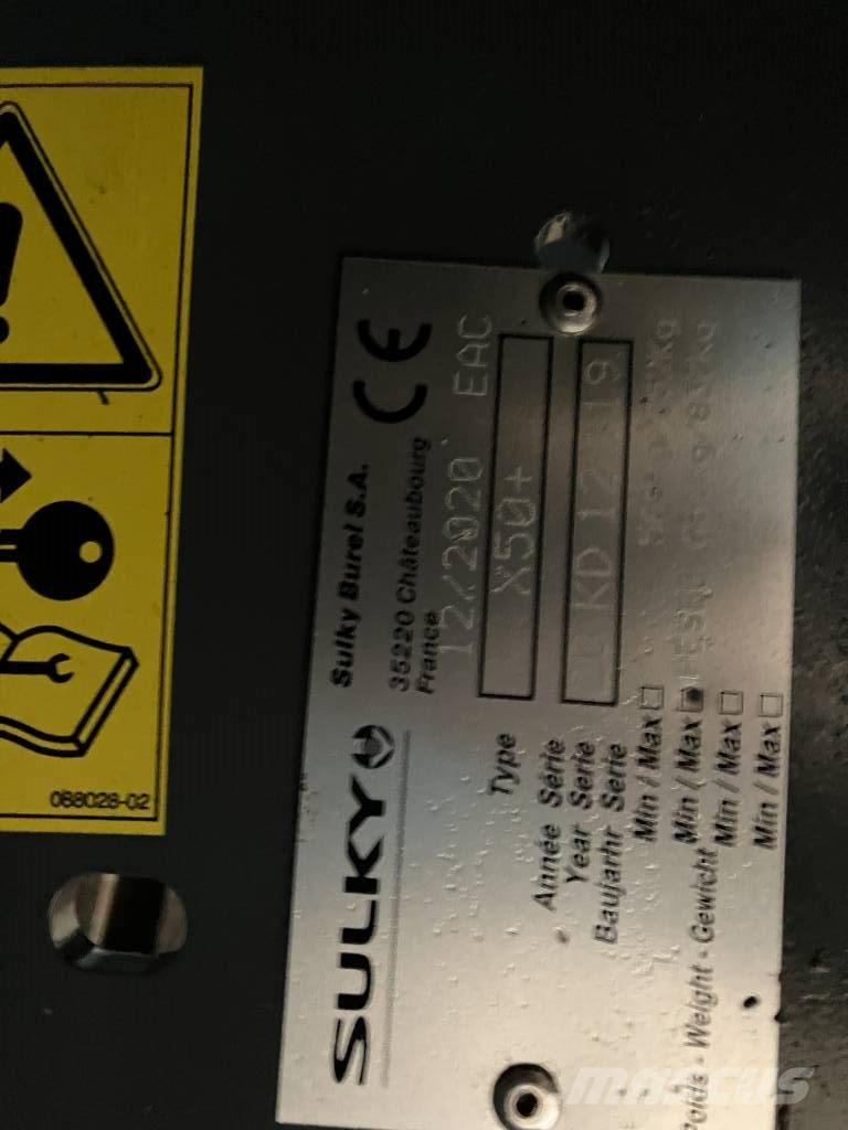 Sulky X 50+ Econov Manure spreaders