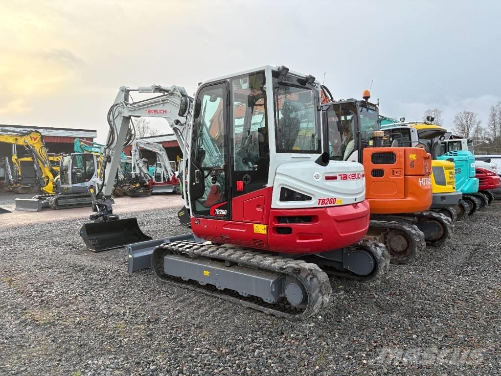 Takeuchi TB260 Mini excavators < 7t (Mini diggers)