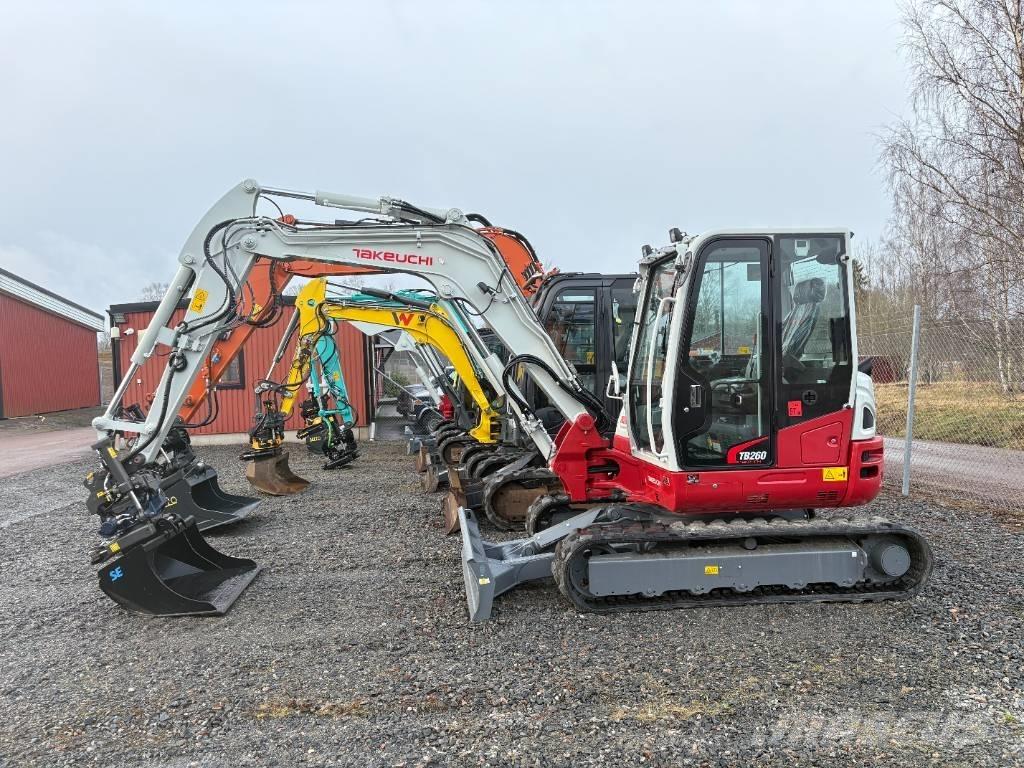 Takeuchi TB260 Mini excavators < 7t (Mini diggers)