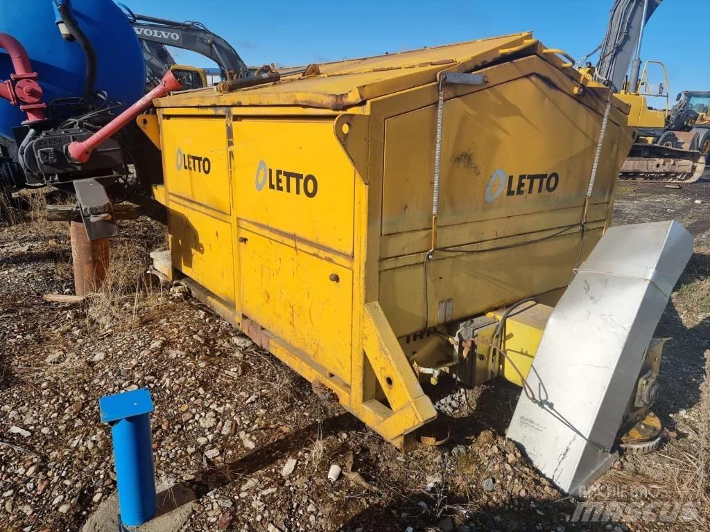  Letto Max Asphalt thermal containers